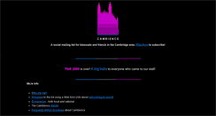 Desktop Screenshot of cambience.greenend.org.uk