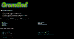 Desktop Screenshot of greenend.org.uk